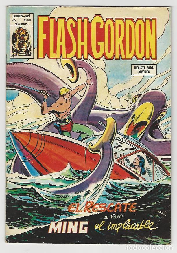 C&oacute;mics: V&eacute;rtice. Volumen 1. Flash Gordon. 40. - Foto 1