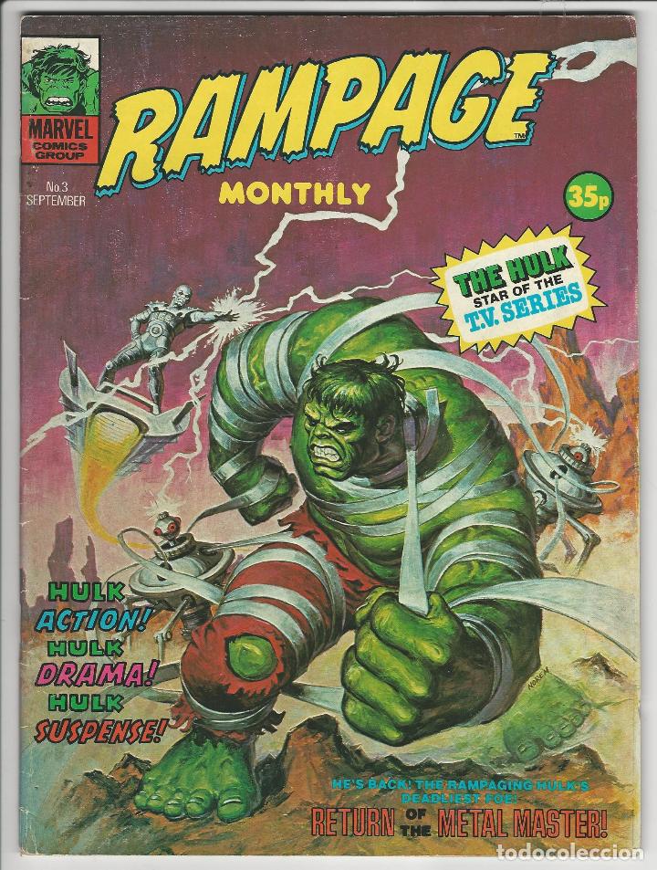 C&oacute;mics: Vertice. The rampaging Hulk. Originales americanos. 3 - Foto 1