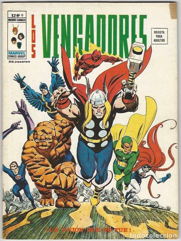 C&oacute;mics: V&eacute;rtice. Los vengadores Vol2. 9 - Foto 1