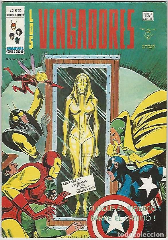 C&oacute;mics: V&eacute;rtice. Los vengadores Vol2. 34. - Foto 1