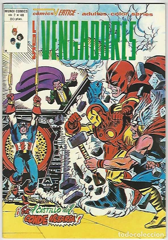 C&oacute;mics: V&eacute;rtice. Los vengadores Vol2. 48. - Foto 1