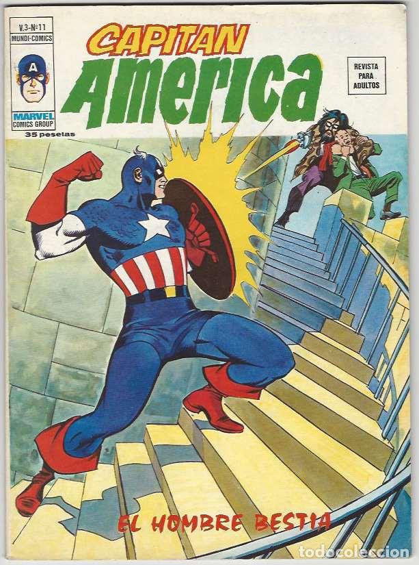 C&oacute;mics: V&eacute;rtice. Capit&aacute;n Am&eacute;rica Vol3. 11. - Foto 1