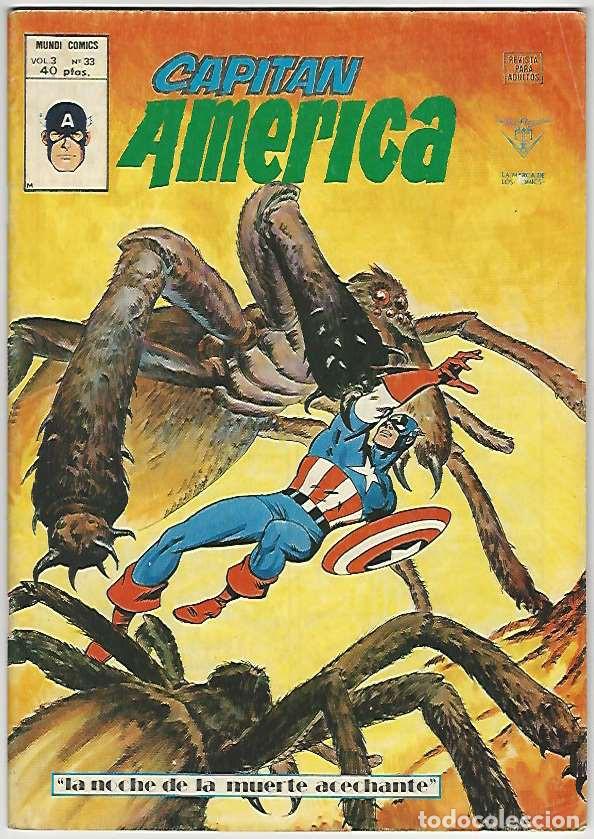 C&oacute;mics: V&eacute;rtice. Capit&aacute;n Am&eacute;rica Vol3. 33. - Foto 1