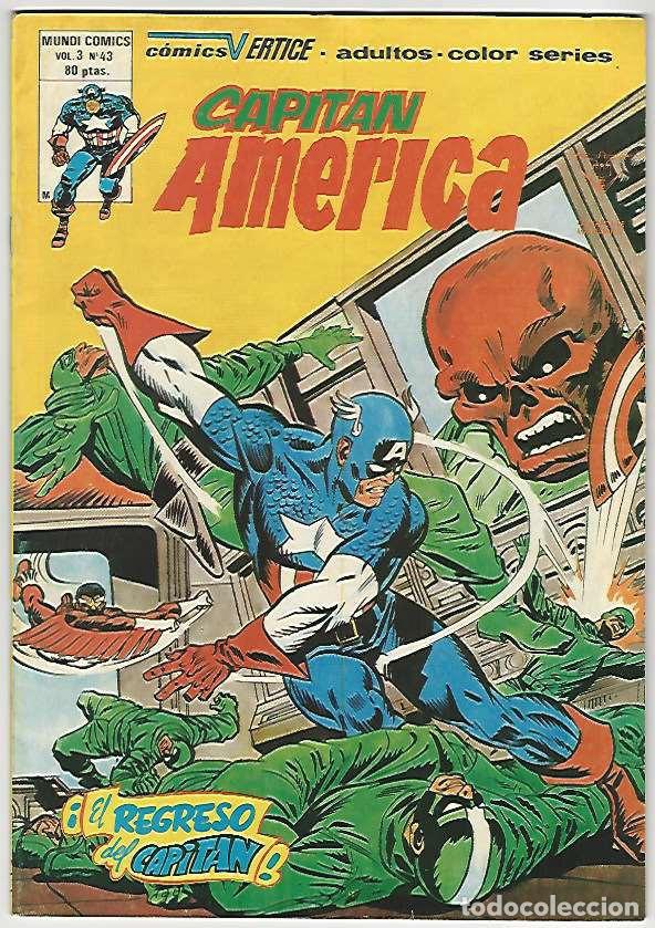 C&oacute;mics: V&eacute;rtice. Capit&aacute;n Am&eacute;rica Vol3. 43. - Foto 1