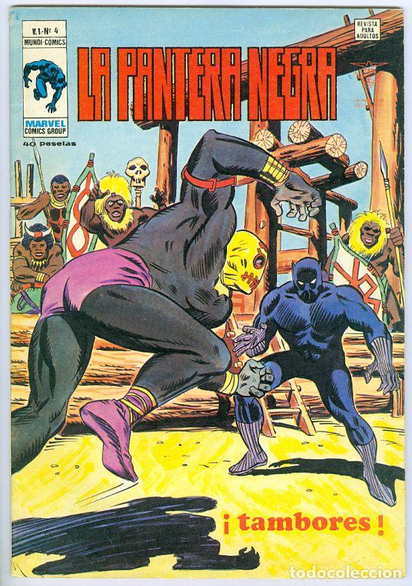 C&oacute;mics: V&eacute;rtice. La pantera negra Vol1. 4. - Foto 1