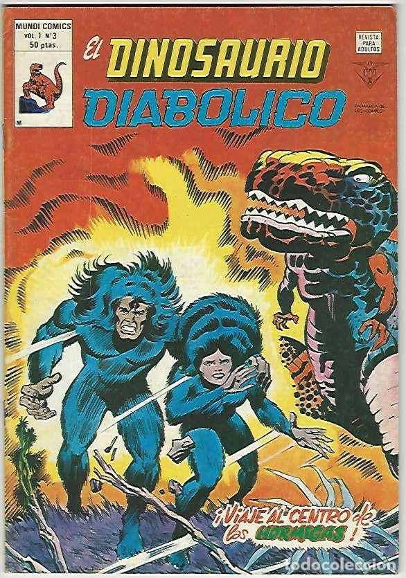 C&oacute;mics: V&eacute;rtice. Vol 1. El dinosaurio diab&oacute;lico. 3. - Foto 1