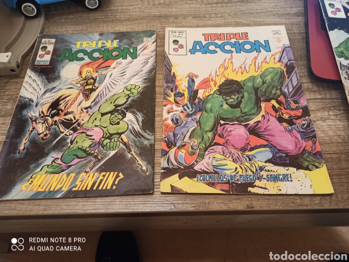C&oacute;mics: Triple acci&oacute;n v&eacute;rtice numeros 3, 14, 15 y 16 - Foto 2