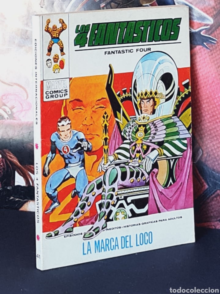 C&oacute;mics: EXCELENTE ESTADO LOS 4 FANTASTICOS 41 TACO COMICS EDICIONES VERTICE - Foto 1