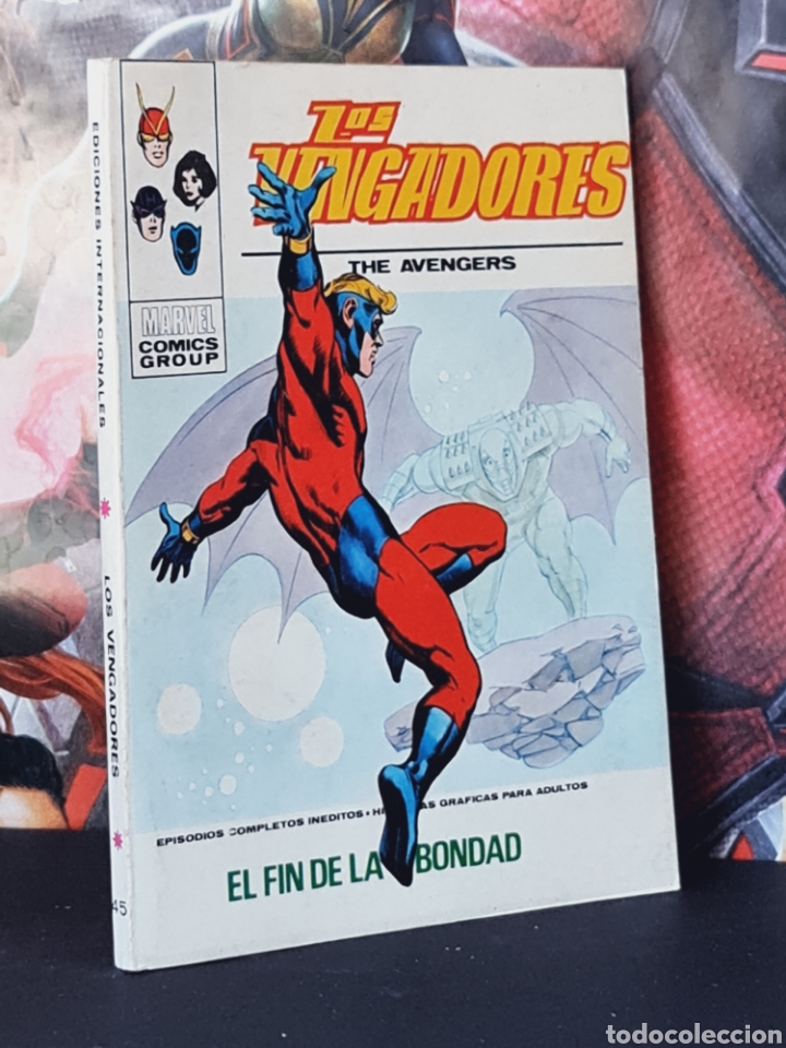 C&oacute;mics: EXCELENTE ESTADO LOS VENGADORES 45 TACO COMICS EDICIONES VERTICE - Foto 1