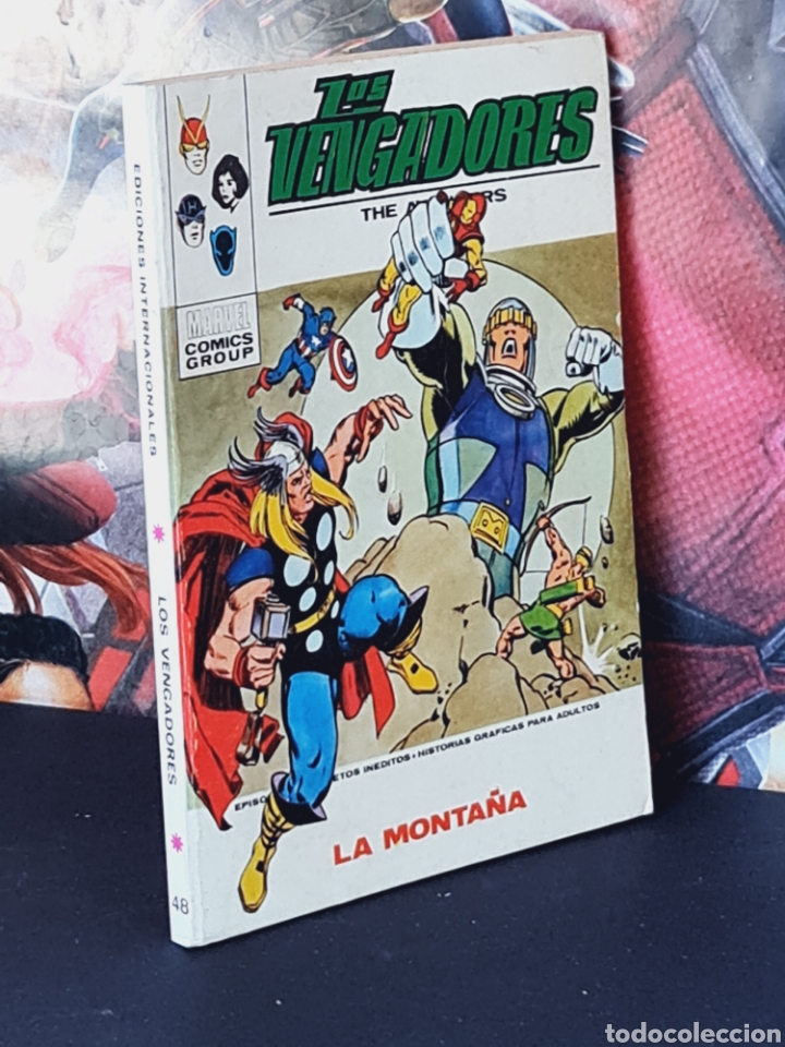 C&oacute;mics: EXCELENTE ESTADO LOS VENGADORES 48 TACO COMICS EDICIONES VERTICE - Foto 1