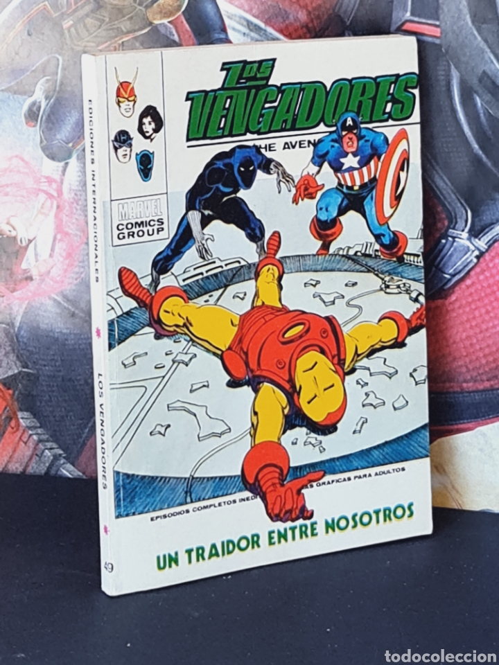 C&oacute;mics: EXCELENTE ESTADO LOS VENGADORES 49 TACO COMICS EDICIONES VERTICE - Foto 1