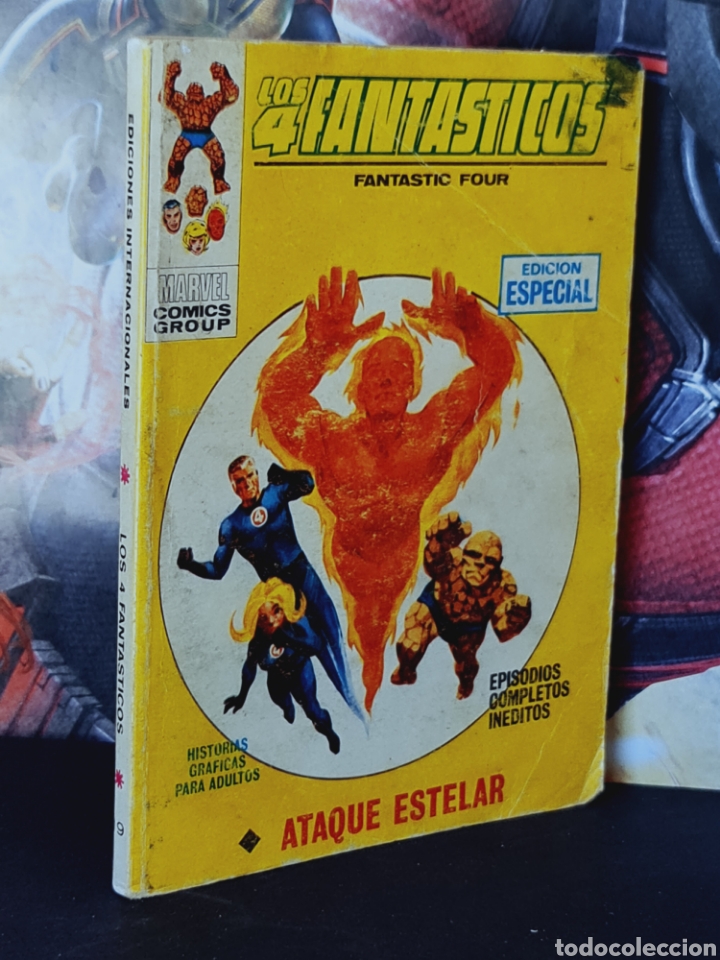 C&oacute;mics: LOS 4 FANTASTICOS 19 TACO NORMAL ESTADO COMICS EDICIONES VERTICE - Foto 1