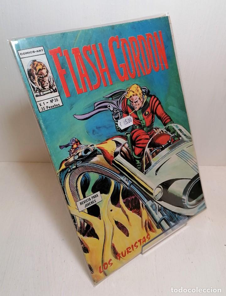 C&oacute;mics: Comic: &rdquo;flash Gordon los turistas&rdquo; ediciones v&eacute;rtice vol 1 n&ordm;26 - Foto 1