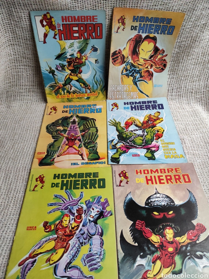 C&oacute;mics: HOMBRE DE HIERRO LOTE DE 6 EJEMPLARES / ( EDICIONES SURCO ) - Foto 1