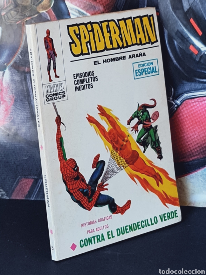 C&oacute;mics: EXCELENTE ESTADO SPIDERMAN 8 TACO 25PTS SPIDER-MAN COMICS EDICIONES VERTICE - Foto 1