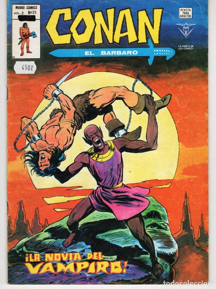 C&oacute;mics: CONAN EL BARBARO VOL. 2 N&ordm; 35 - VERTICE - Foto 1