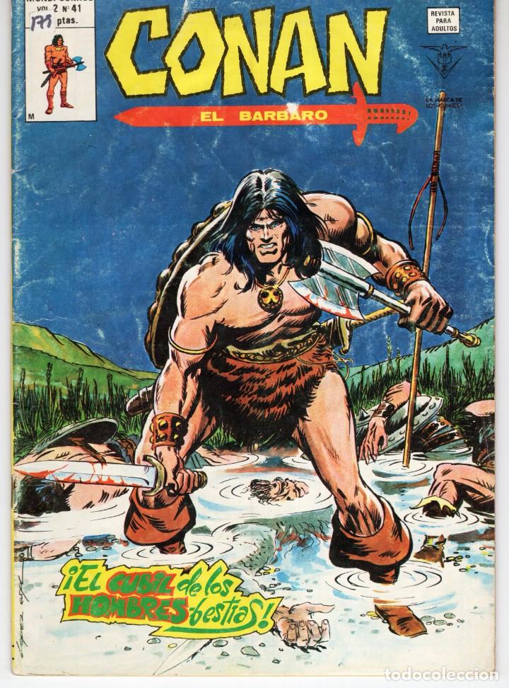 C&oacute;mics: CONAN EL BARBARO VOL. 2 N&ordm; 41 - VERTICE - Foto 1