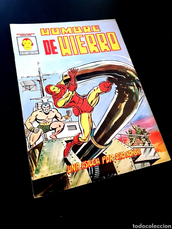 C&oacute;mics: HOMBRE DE HIERRO 2 COMICS EDICIONES VERTICE NORMAL ESTADO MUNDI COMICS - Foto 1