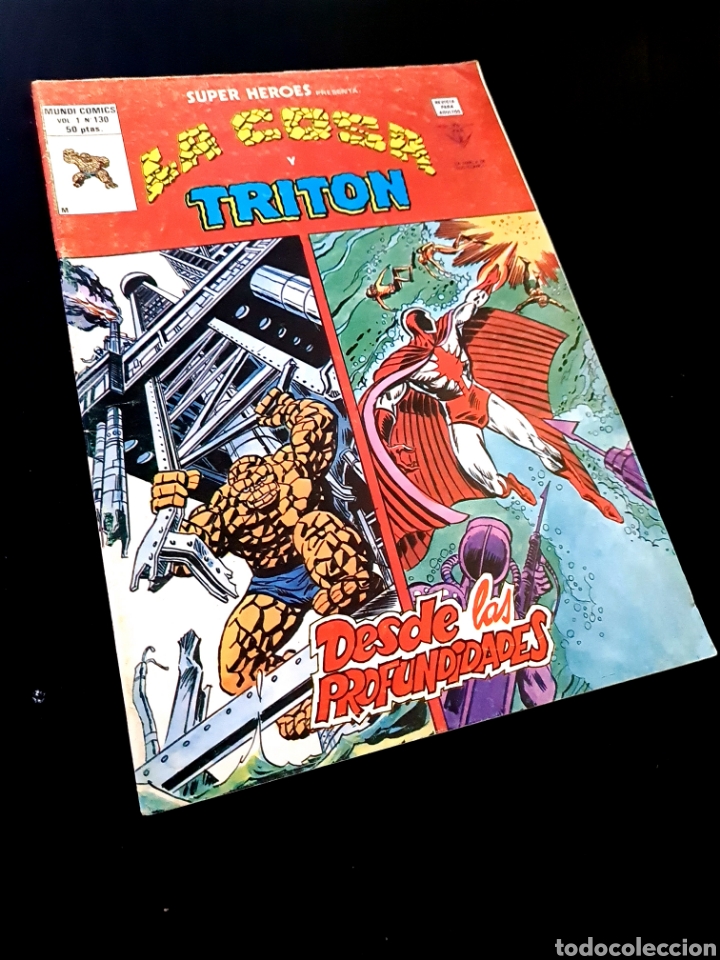 C&oacute;mics: SUPER HEROES 130 COMICS EDICIONES VERTICE NORMAL ESTADO LA COSA MUNDI COMICS - Foto 1