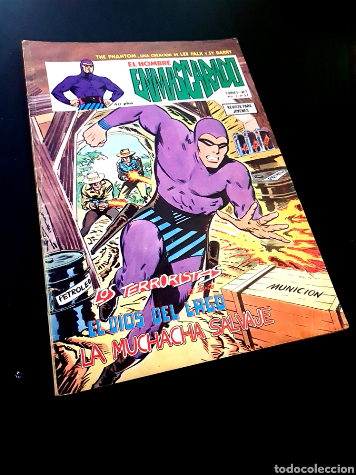 C&oacute;mics: PHANTOM 52 COMICS EDICIONES VERTICE NORMAL ESTADO EL HOMBRE ENMASCARADO COMICS ART - Foto 1
