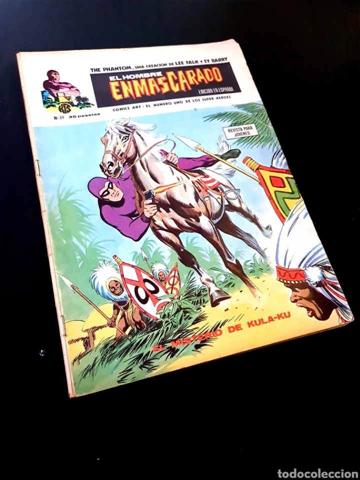 C&oacute;mics: PHANTOM 39 COMICS EDICIONES VERTICE NORMAL ESTADO EL HOMBRE ENMASCARADO COMICS ART - Foto 1