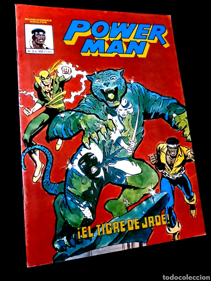 C&oacute;mics: MUY BUEN POWER MAN 3 COMICS EDICIONES VERTICE - Foto 1