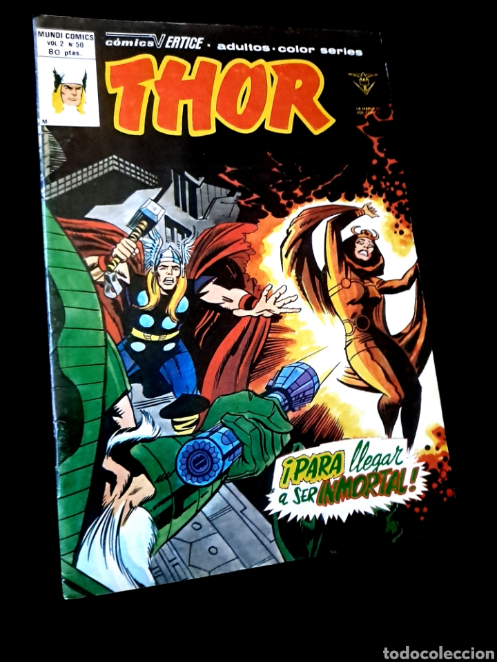 C&oacute;mics: MUY BUEN ESTADO THOR 50 VOL II COMICS EDICIONES VERTICE - Foto 1