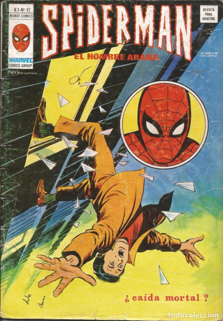 C&oacute;mics: SPIDERMAN V3. N&ordm; 37. &iquest;Ca&iacute;da mortal? V&eacute;rtice 1979 - Foto 1
