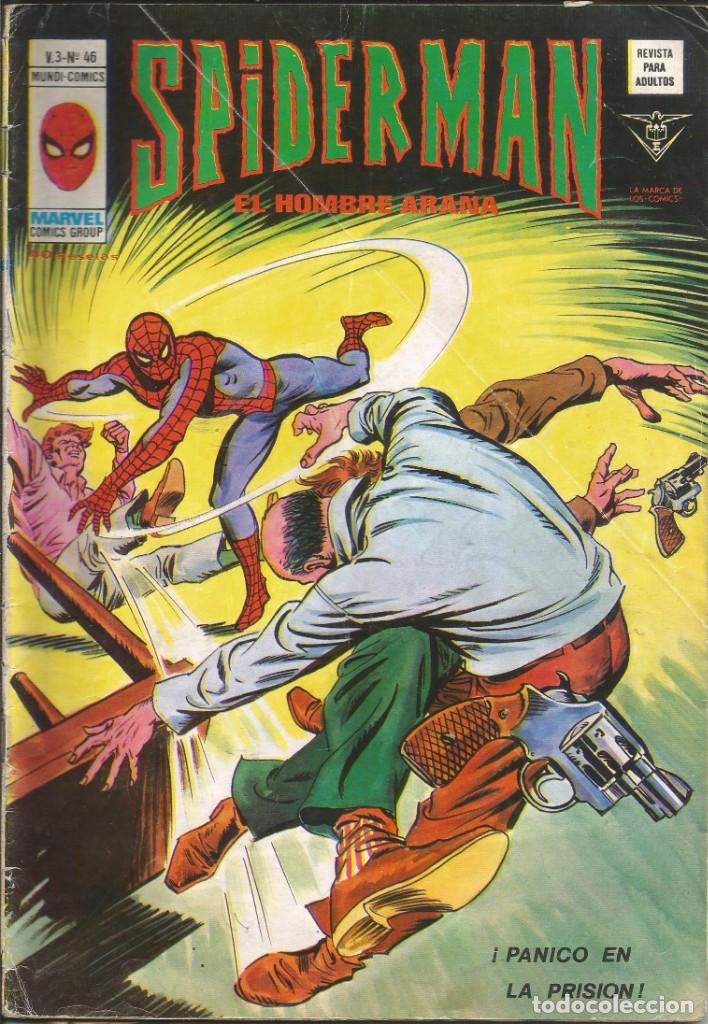 C&oacute;mics: SPIDERMAN V3. N&ordm; 46. P&aacute;nico en la prisi&oacute;n V&eacute;rtice 1979 - Foto 1