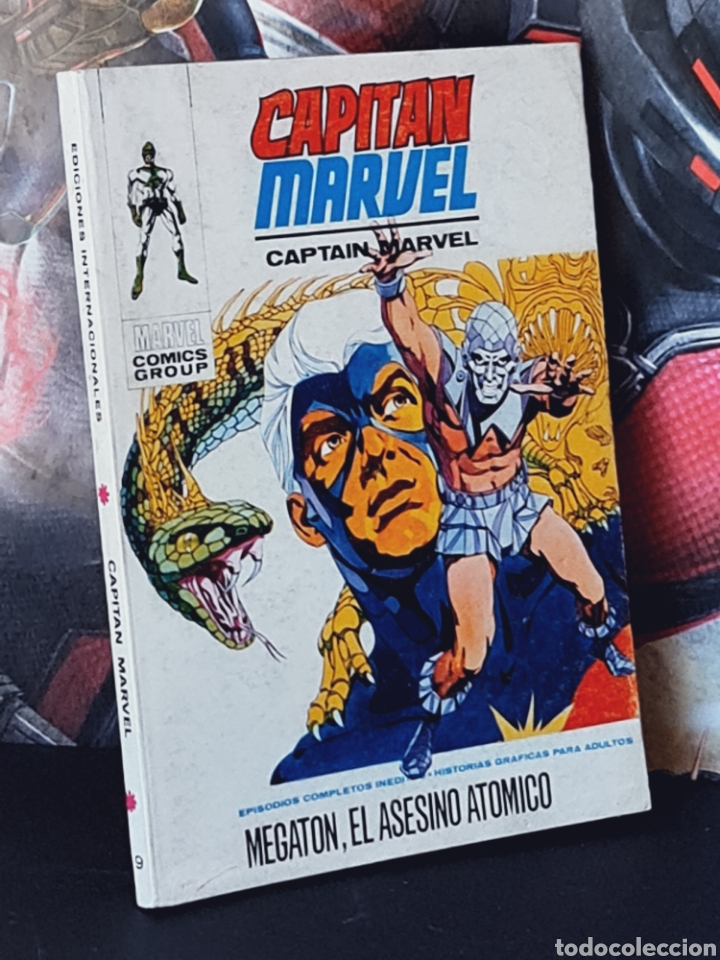 C&oacute;mics: CASI EXCELENTE ESTADO CAPITAN MARVEL 9 TACO COMICS EDICIONES VERTICE - Foto 1