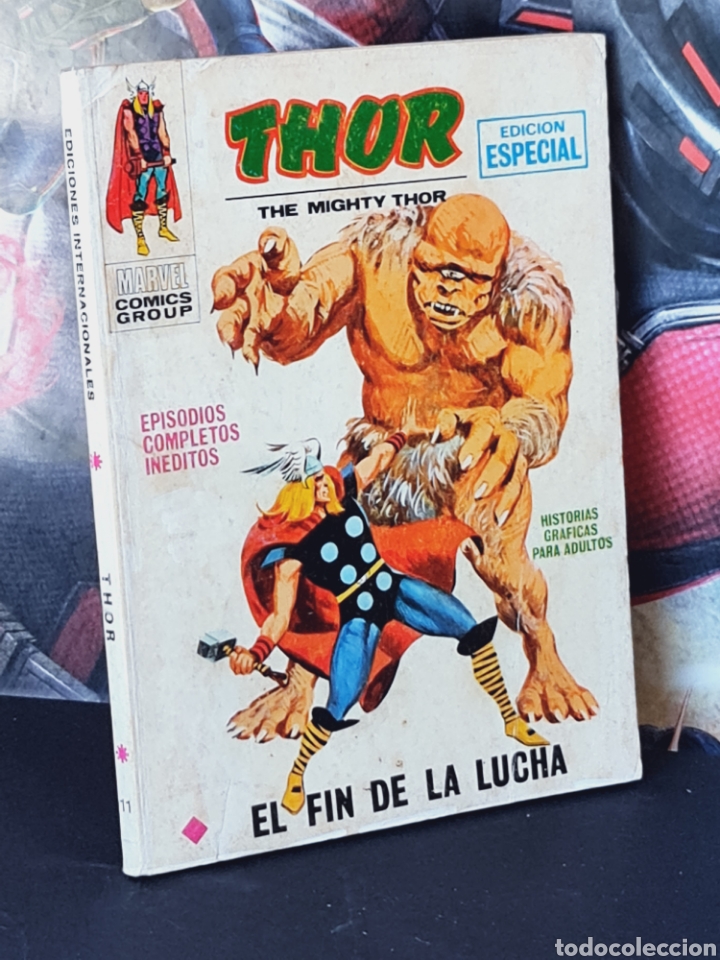 C&oacute;mics: BUEN ESTADO THOR 11 TACO COMICS EDICIONES VERTICE - Foto 1