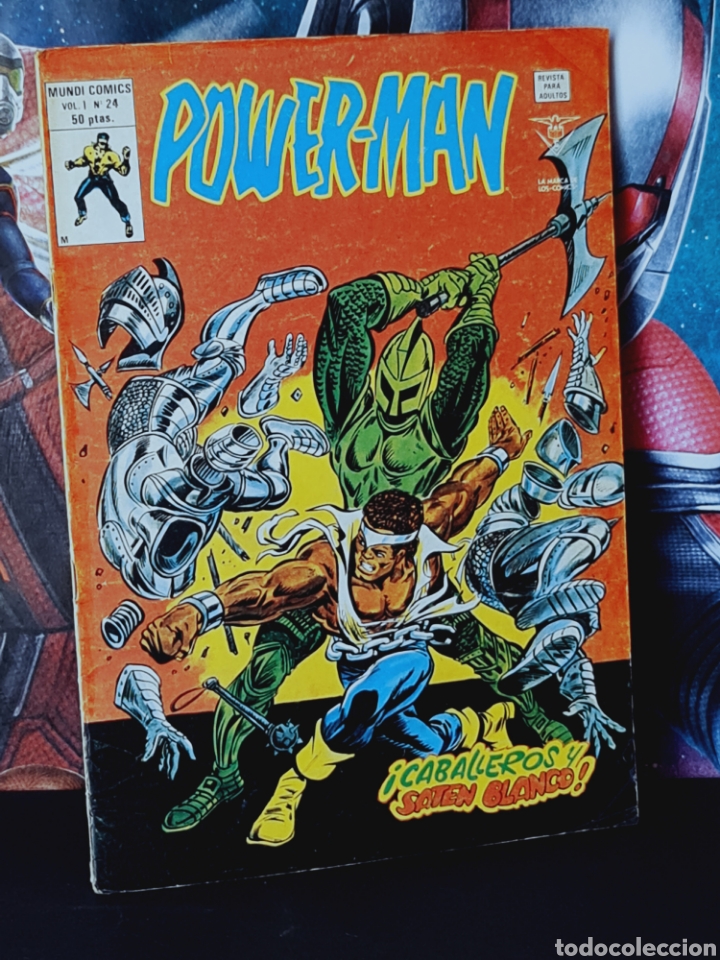 C&oacute;mics: POWER-MAN 24 MUNDI COMICS NORMAL ESTADO POWERMAN EDICIONES COMICS VERTICE - Foto 1
