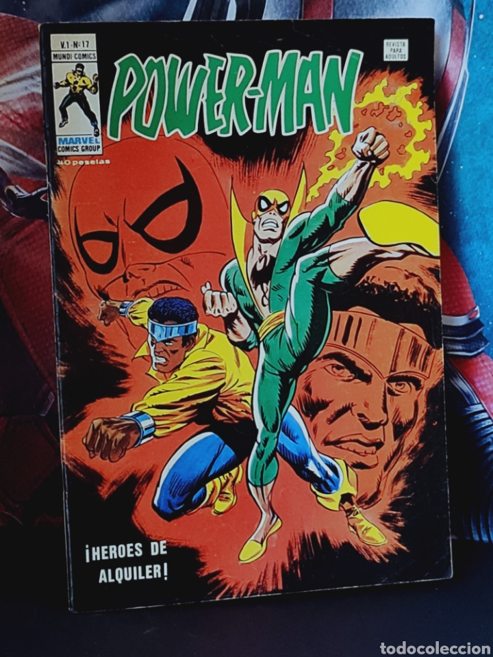 C&oacute;mics: POWER-MAN 17 MUNDI COMICS NORMAL ESTADO POWERMAN EDICIONES COMICS VERTICE - Foto 1