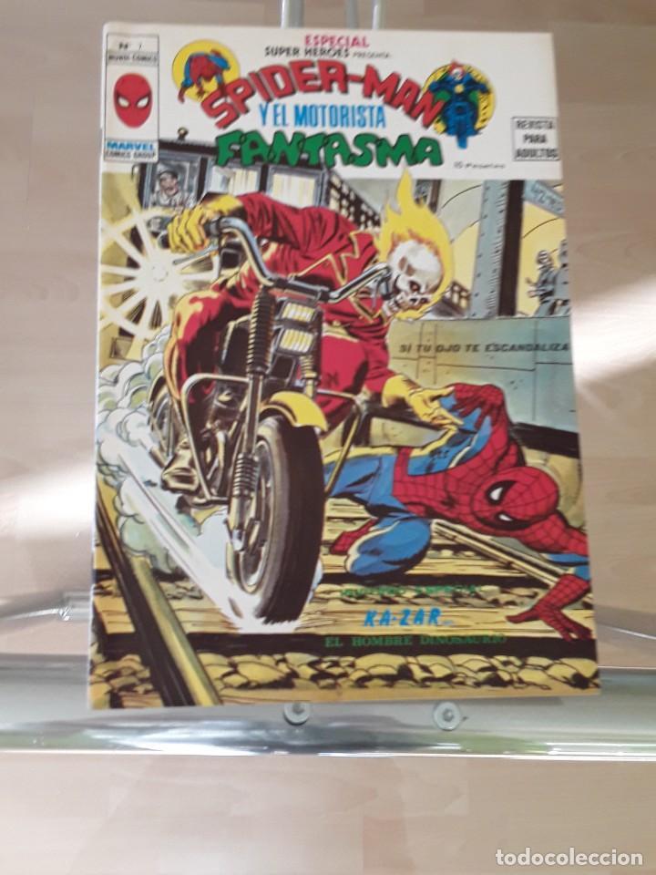 C&oacute;mics: LOTE VERTICE ESPECIAL SUPERHEROES V2 EXCELENTES - Foto 2