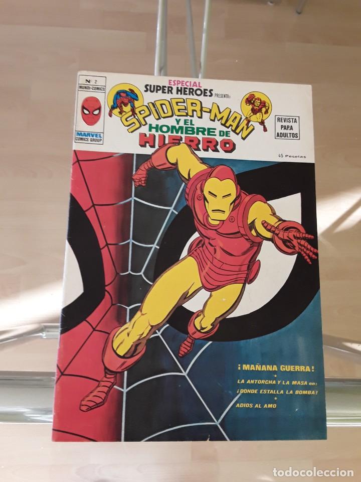C&oacute;mics: LOTE VERTICE ESPECIAL SUPERHEROES V2 EXCELENTES - Foto 7