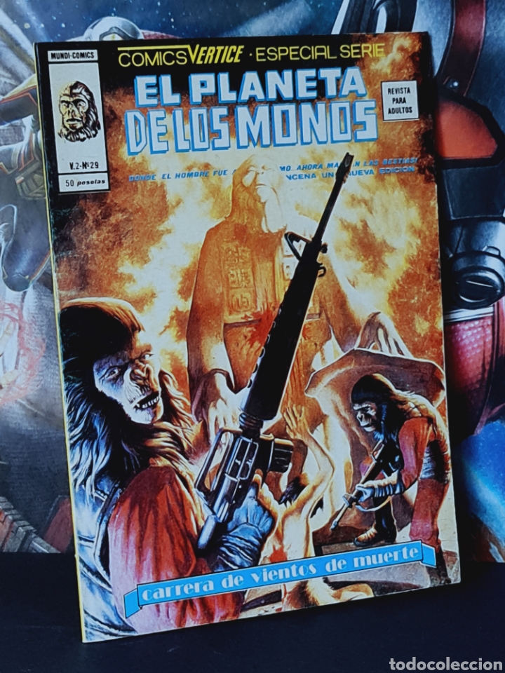 C&oacute;mics: CASI EXCELENTE ESTADO EL PLANETA DE LOS SIMIOS 29 VOL II COMICS EDICIONES VERTICE - Foto 1