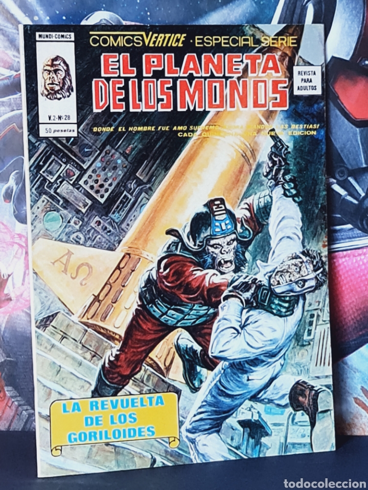 C&oacute;mics: EXCELENTE ESTADO EL PLANETA DE LOS SIMIOS 28 VOL II COMICS EDICIONES VERTICE - Foto 1