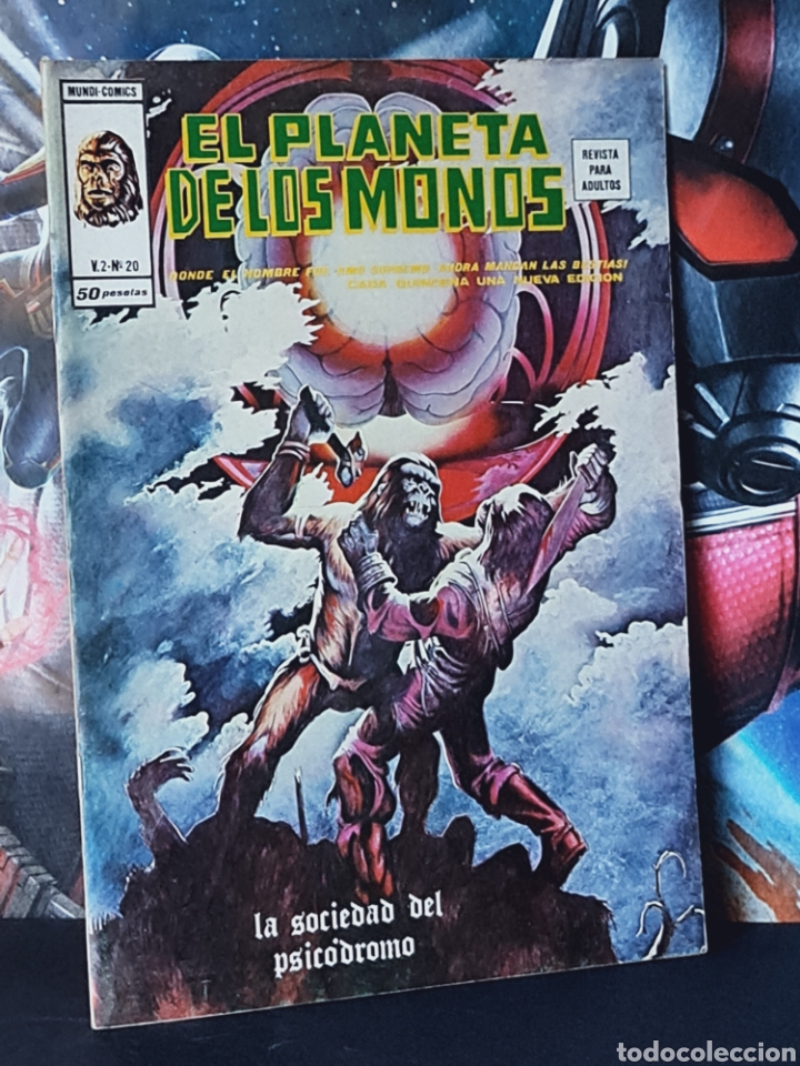 C&oacute;mics: EXCELENTE ESTADO EL PLANETA DE LOS SIMIOS 20 VOL II COMICS EDICIONES VERTICE - Foto 1