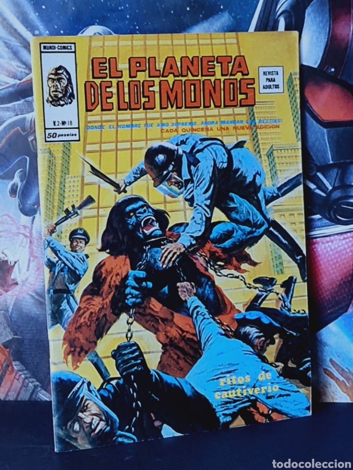 C&oacute;mics: EXCELENTE ESTADO EL PLANETA DE LOS SIMIOS 18 VOL II COMICS EDICIONES VERTICE - Foto 1