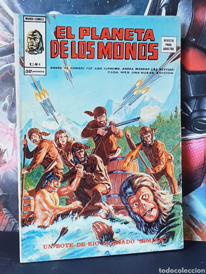 C&oacute;mics: EXCELENTE ESTADO EL PLANETA DE LOS SIMIOS 4 VOL II COMICS EDICIONES VERTICE - Foto 1