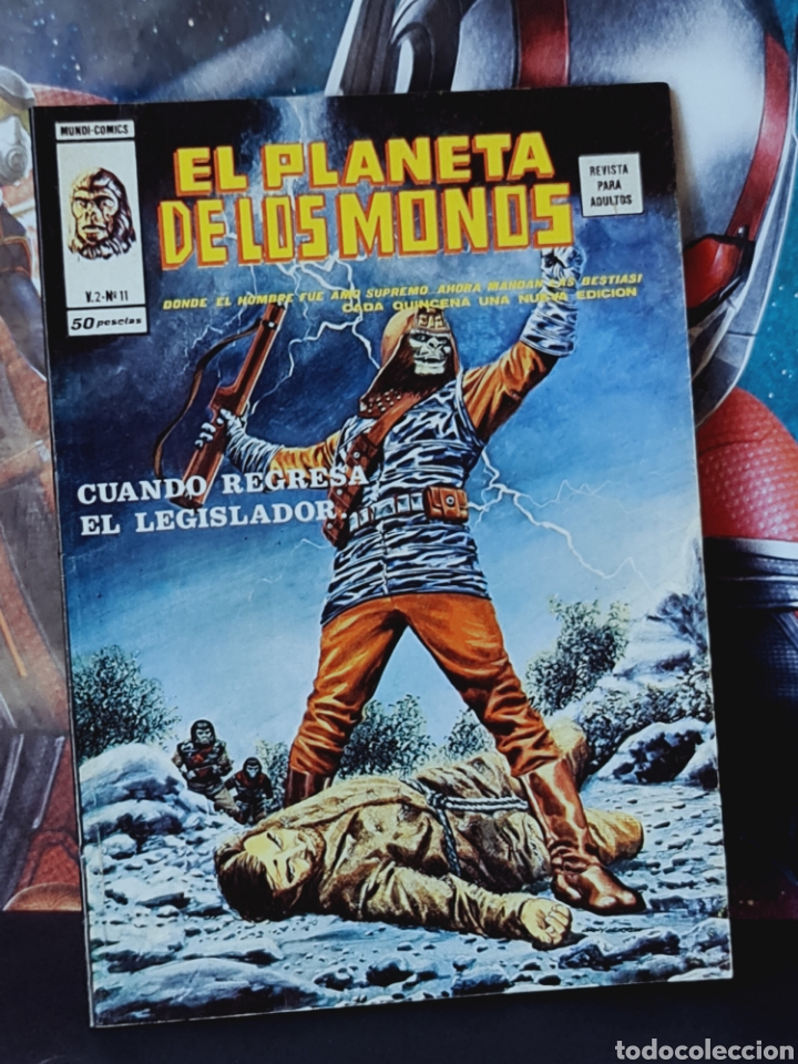C&oacute;mics: EXCELENTE ESTADO EL PLANETA DE LOS SIMIOS 11 VOL II COMICS EDICIONES VERTICE - Foto 1