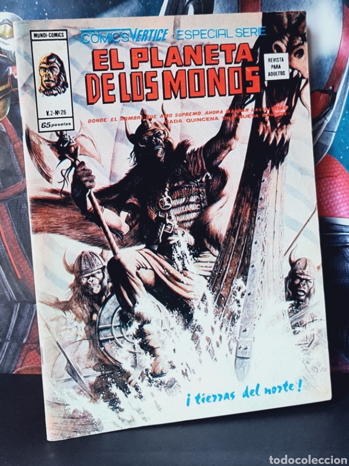 C&oacute;mics: EXCELENTE ESTADO EL PLANETA DE LOS SIMIOS 26 VOL II COMICS EDICIONES VERTICE - Foto 1