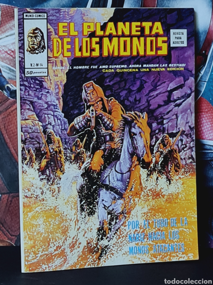 C&oacute;mics: EXCELENTE ESTADO EL PLANETA DE LOS SIMIOS 14 VOL II COMICS EDICIONES VERTICE - Foto 1