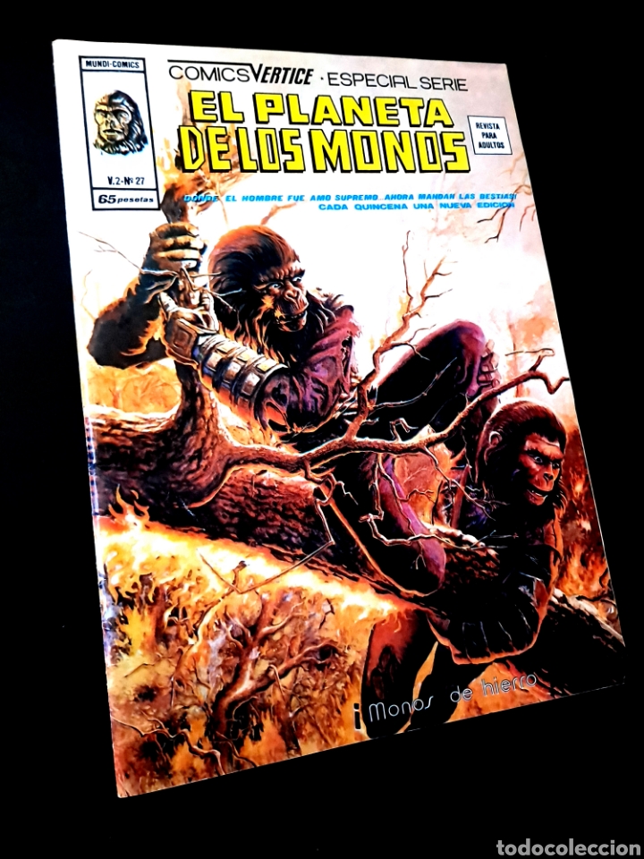 C&oacute;mics: EXCELENTE ESTADO EL PLANETA DE LOS SIMIOS 27 VOL II COMICS EDICIONES VERTICE - Foto 1