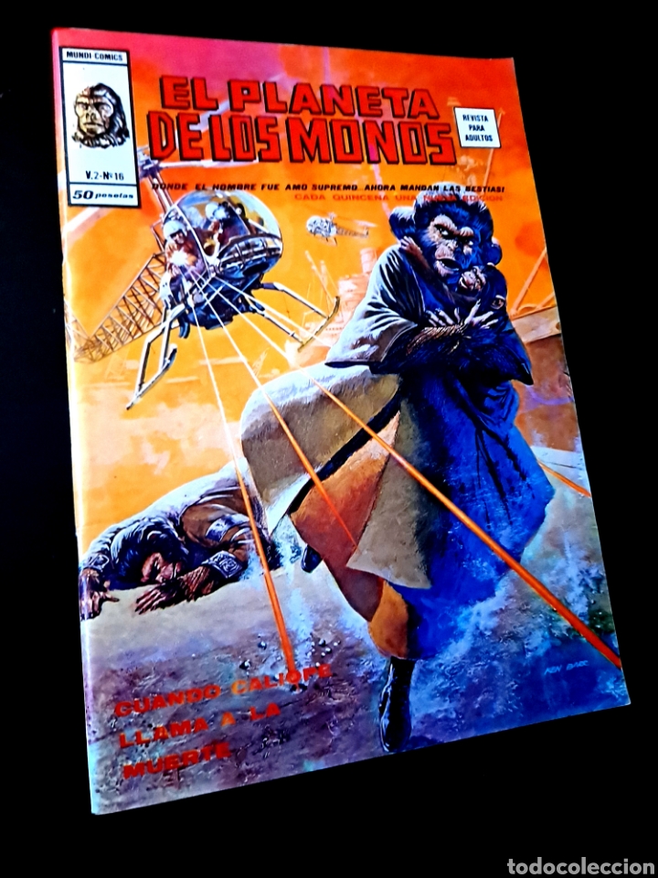 C&oacute;mics: EXCELENTE ESTADO EL PLANETA DE LOS SIMIOS 16 VOL II COMICS EDICIONES VERTICE - Foto 1