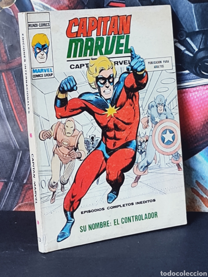C&oacute;mics: BUEN ESTADO CAPITAN MARVEL 13 TACO VERTICE - Foto 1