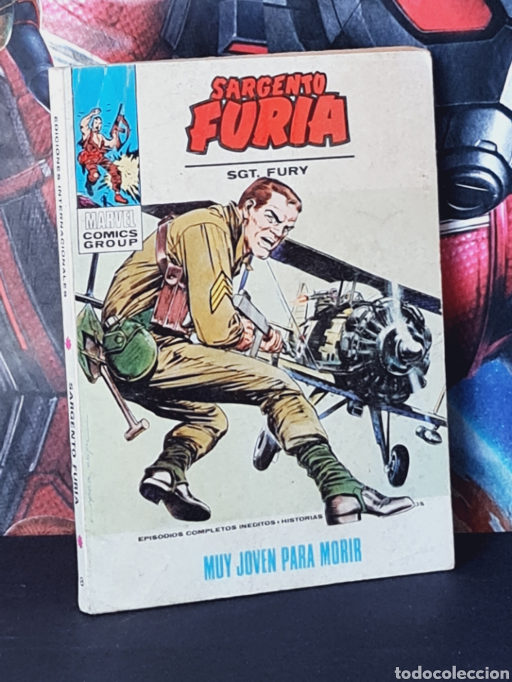 C&oacute;mics: BUEN ESTADO SARGENTO FURIA 8 TACO MARVEL COMICS EDICIONES VERTICE - Foto 1