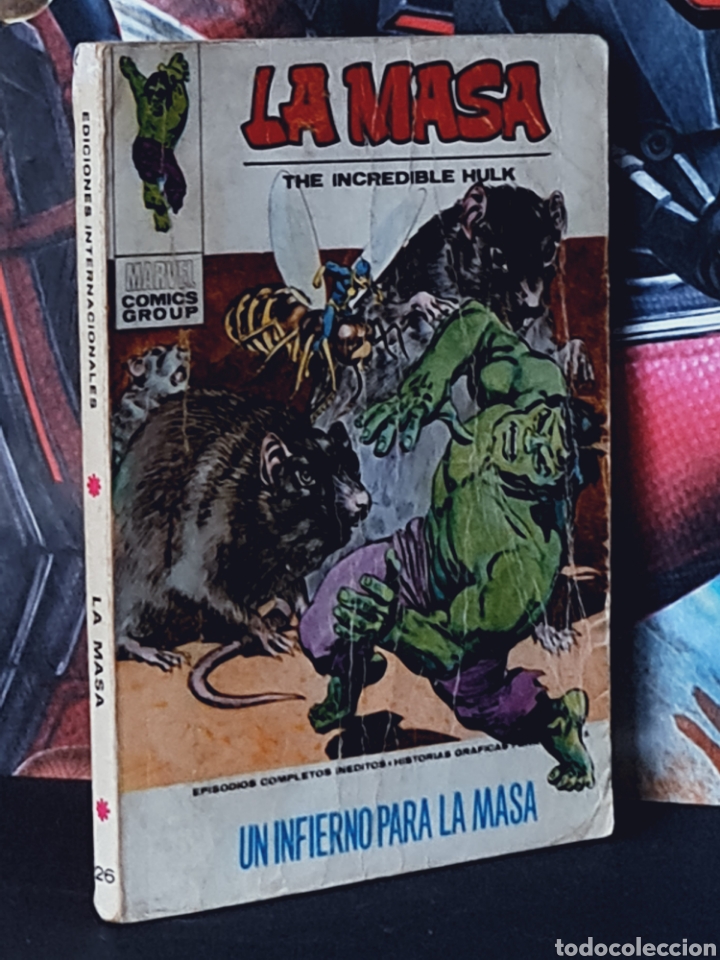 C&oacute;mics: LA MASA 26 TACO NORMAL ESTADO MARVEL EDICIONES VERTICE - Foto 1