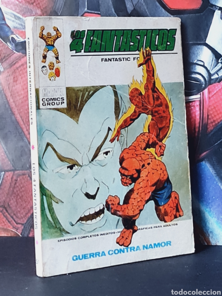C&oacute;mics: LOS 4 FANTASTICOS 51 TACO NORMAL ESTADO MARVEL EDICIONES VERTICE - Foto 1