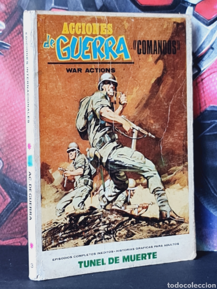 C&oacute;mics: ACCIONES DE GUERRA 3 TACO NORMAL USO VISIBLE ESTADO EDICIONES VERTICE - Foto 1